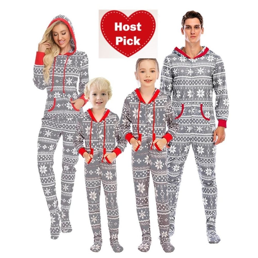 Christmas Onesie's Pajamas Family Set - Jumpsuit